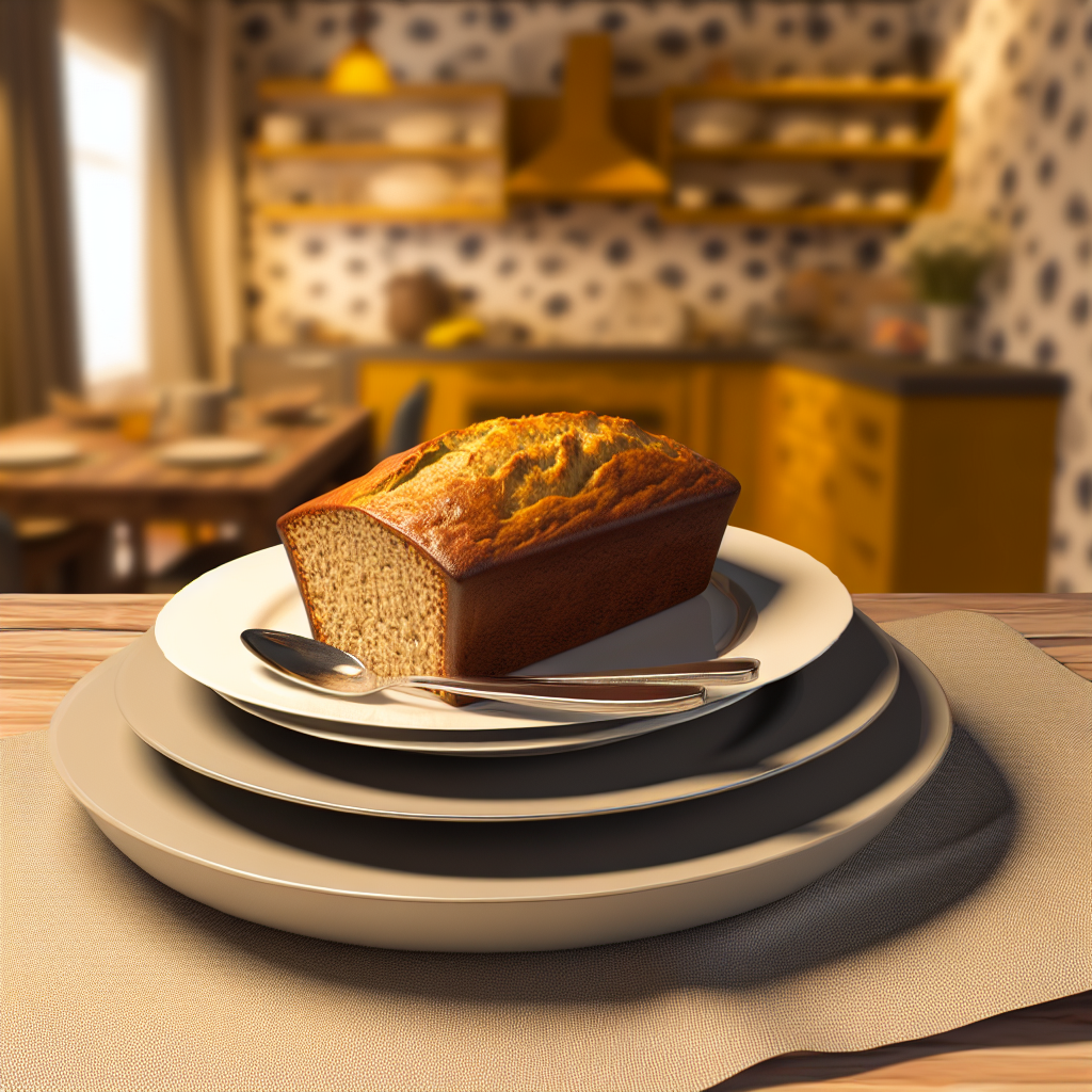 Delicious banana bread