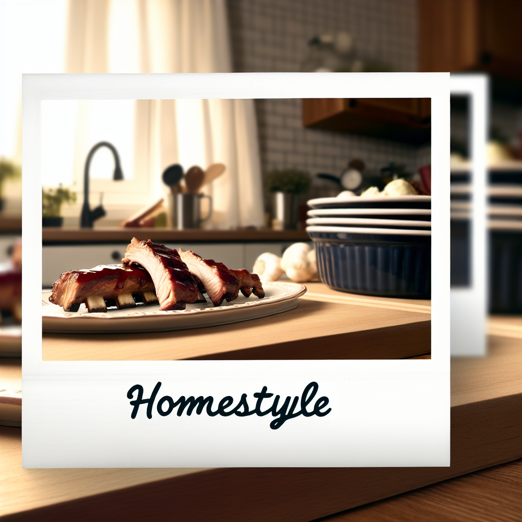 Delicious BBQ Baby Back Ribs - homemade recipe