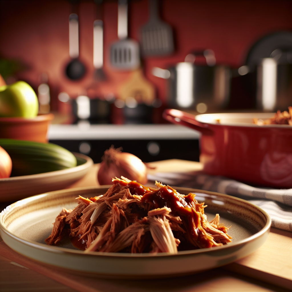 Delicious BBQ Pulled Pork - homemade recipe