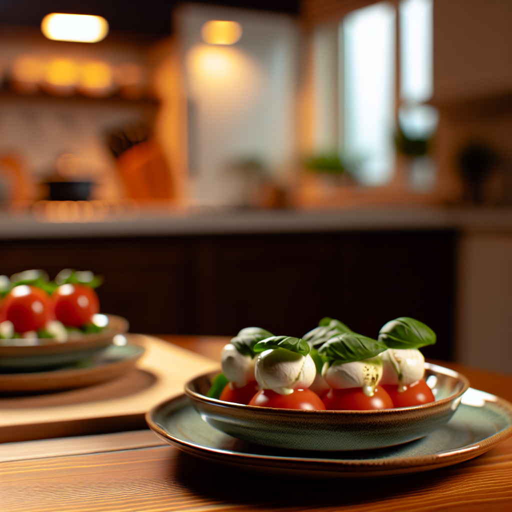 Delicious Caprese Salad Bites - homemade recipe