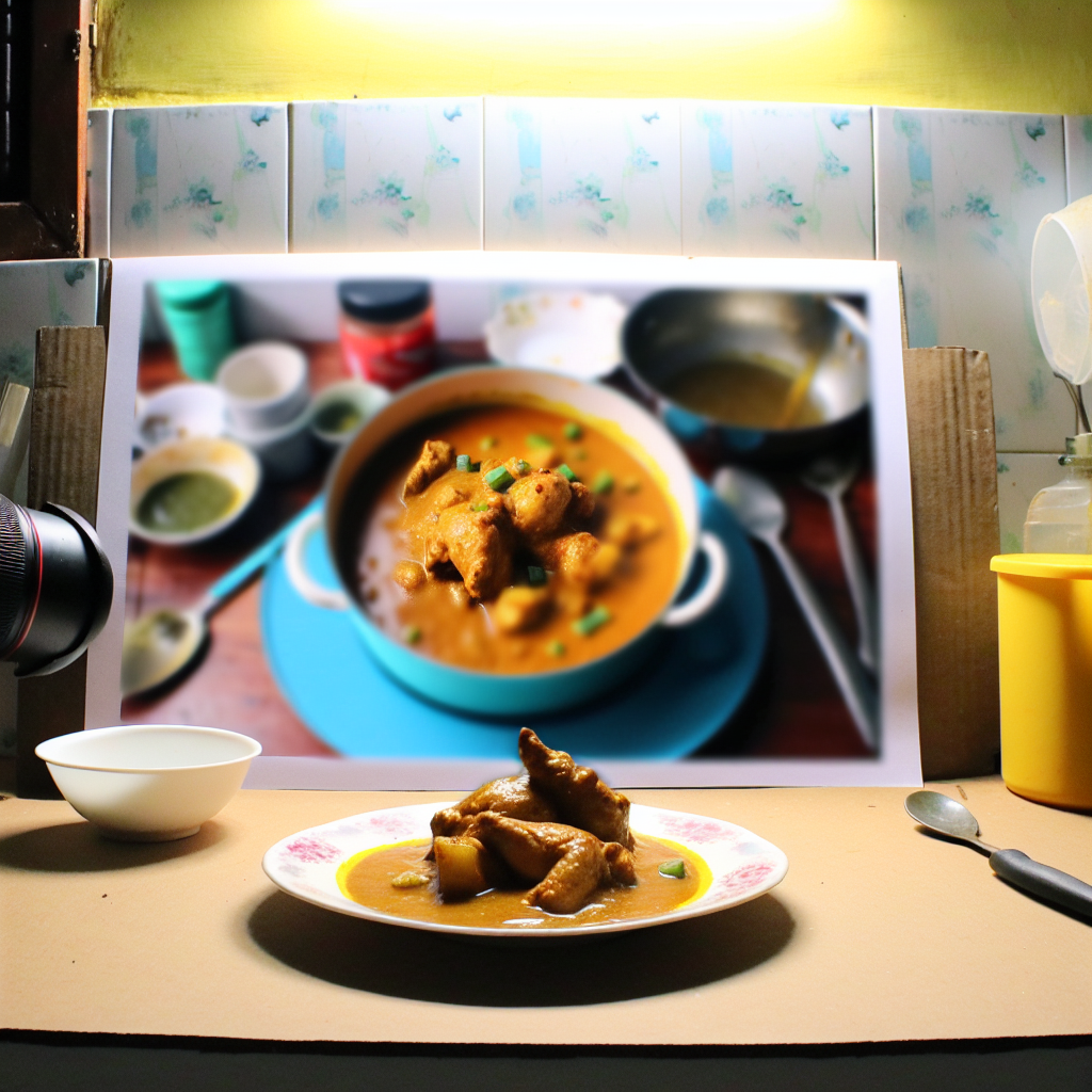 Delicious Chicken Curry - homemade recipe