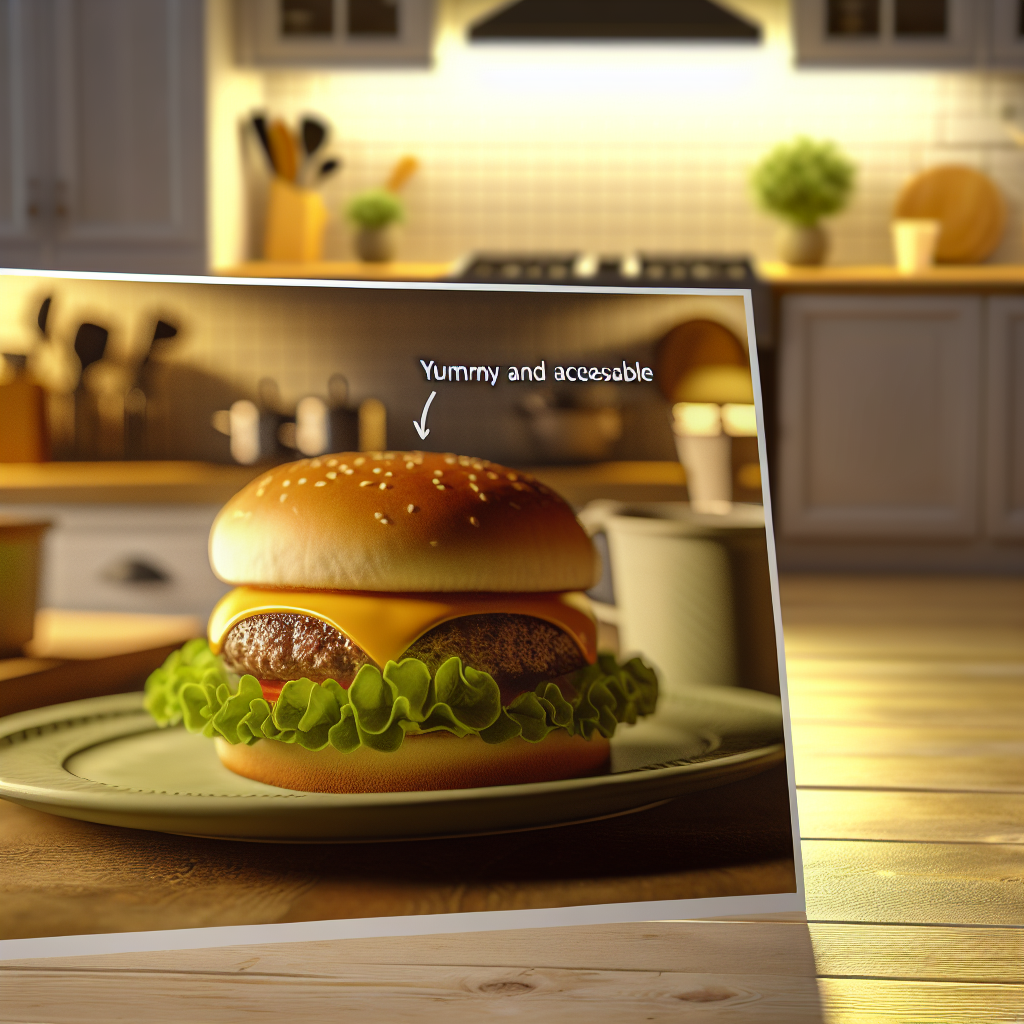 Delicious Classic American Cheeseburger - homemade recipe