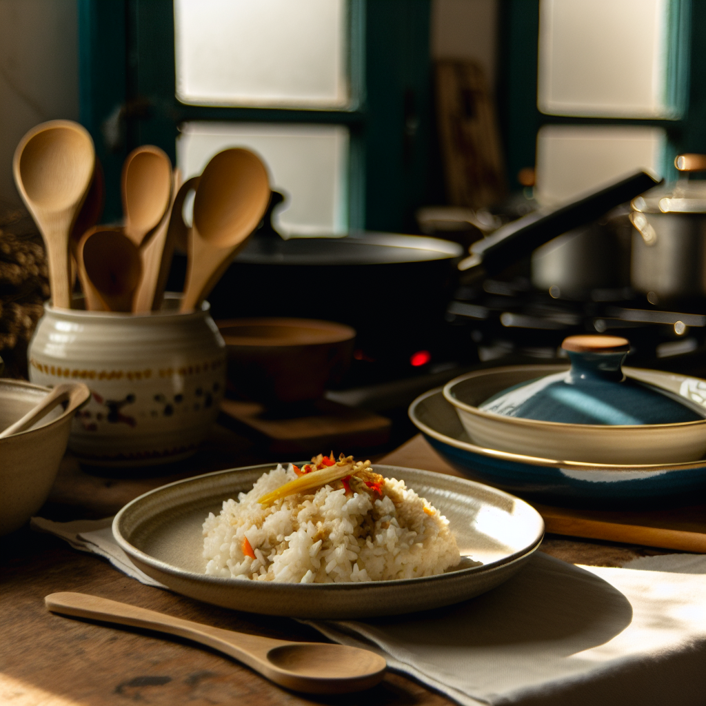 Delicious coconut rice