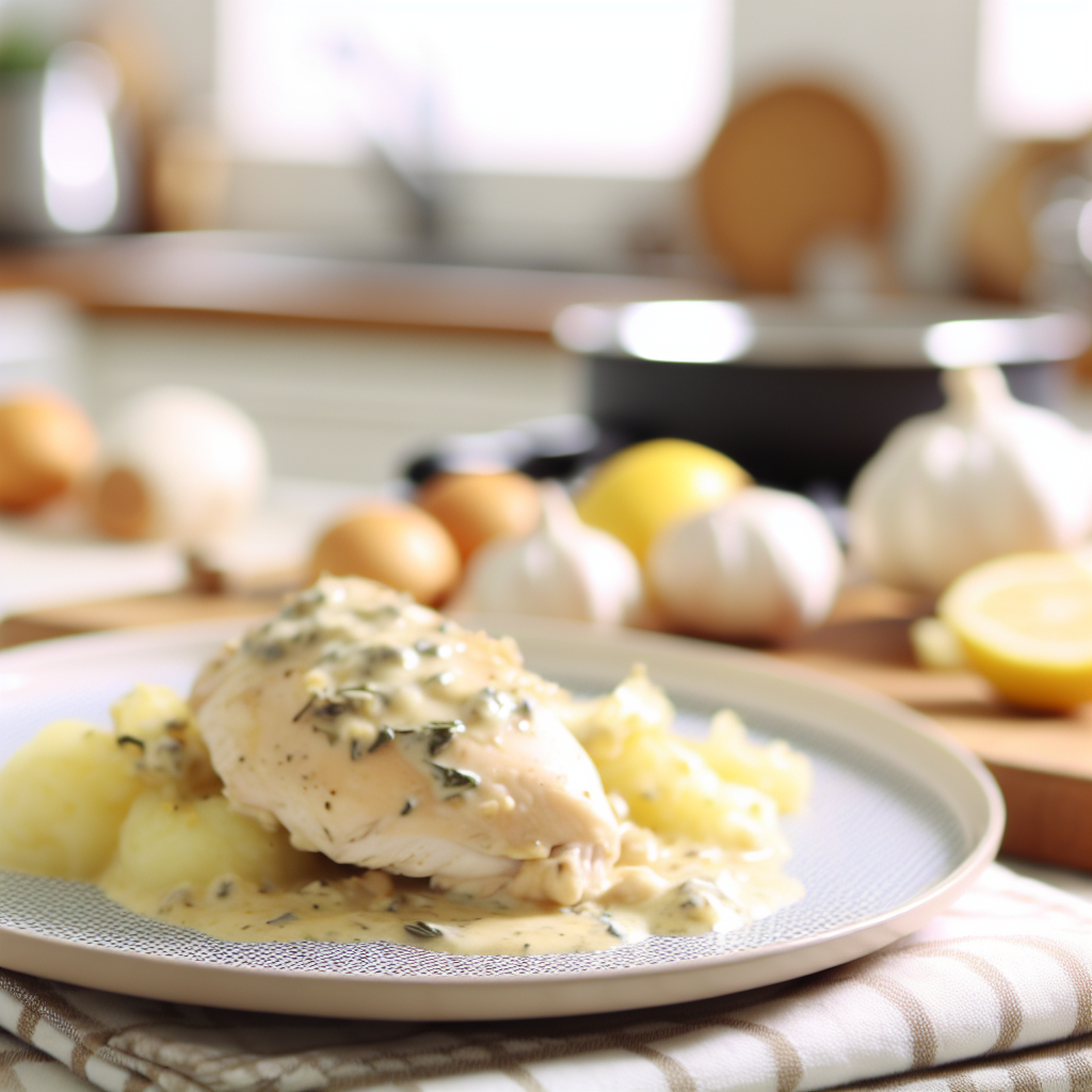 Delicious creamy tuscan chicken