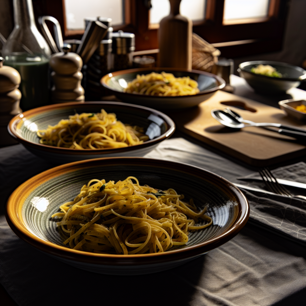 Delicious Express Capellini Aglio e Olio - homemade recipe