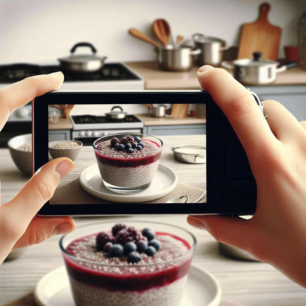 Delicious Instant Berry Chia Pudding - homemade recipe