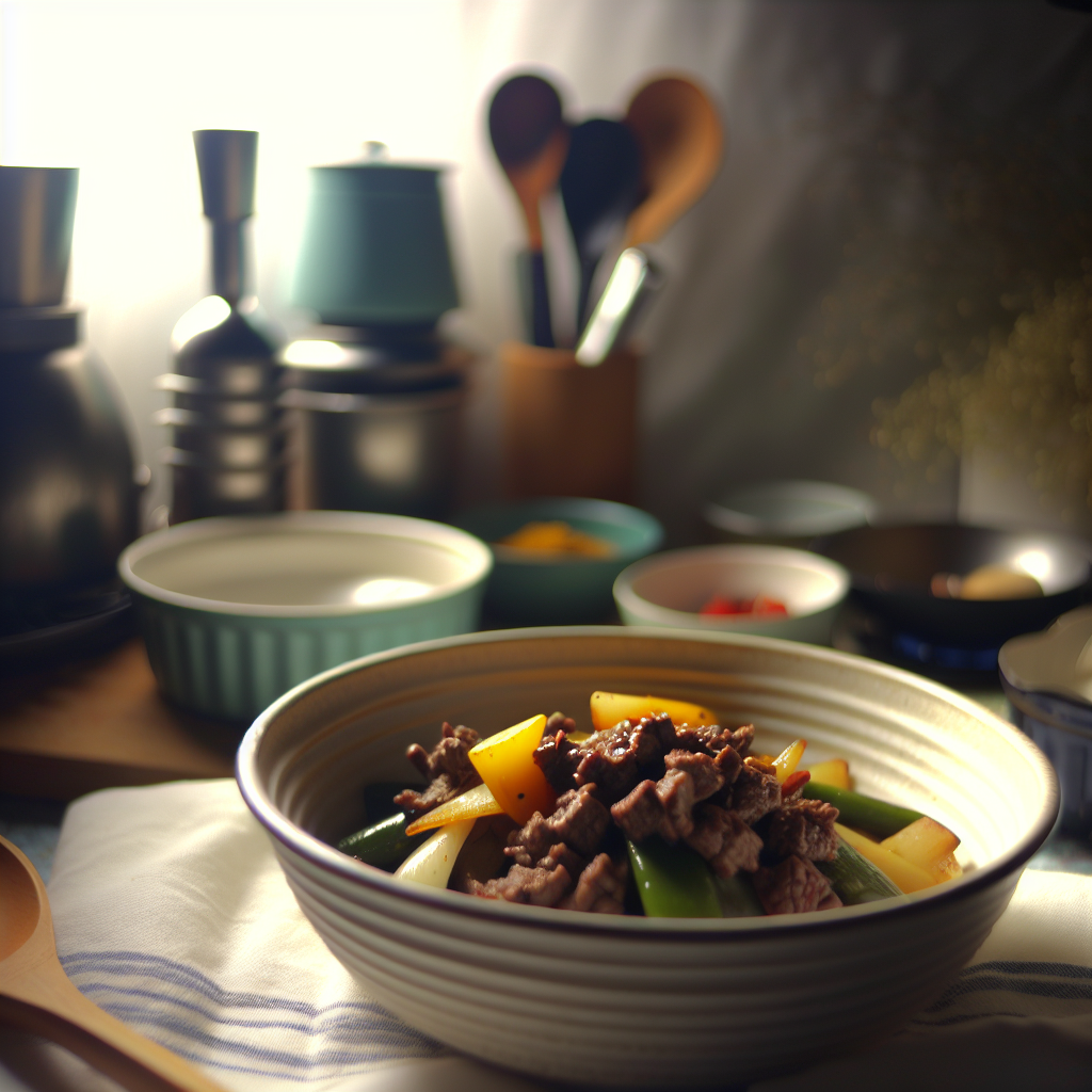 Delicious Korean Beef Bulgogi Bowl - homemade recipe
