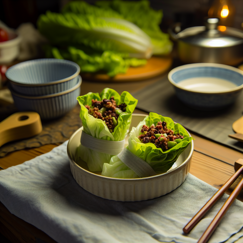 Delicious Lightning Lettuce Wraps - homemade recipe
