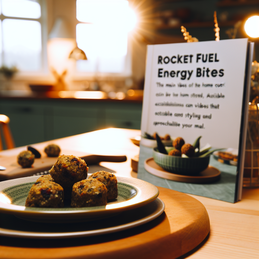 Delicious Rocket Fuel Energy Bites - homemade recipe