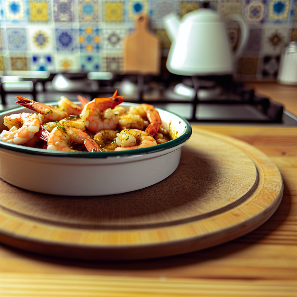Delicious Spanish Garlic Shrimp (Gambas al Ajillo) - homemade recipe