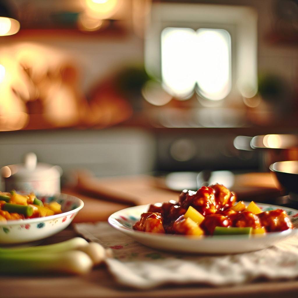 Delicious Sweet and Sour Chicken - homemade recipe